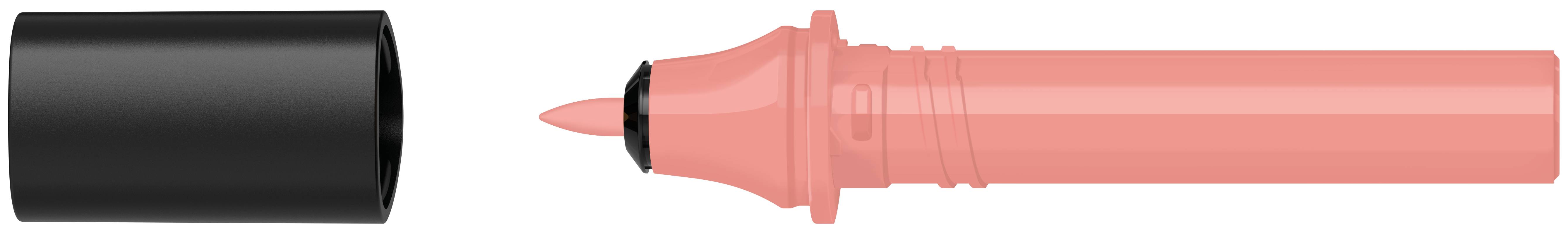 Cartridge Sketcher round, R 080 korallenrot mittel