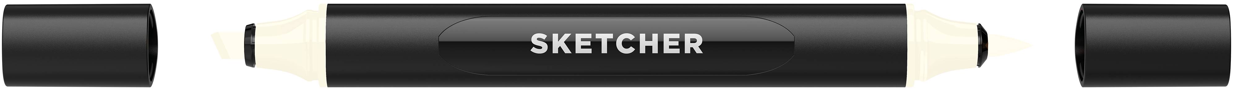 Twinmarker Sketcher brush+chisel