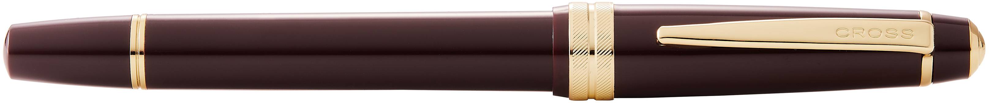 Rollerball Cross Bailey Light Rot mit goldenen Beschlägen in Geschenkbox