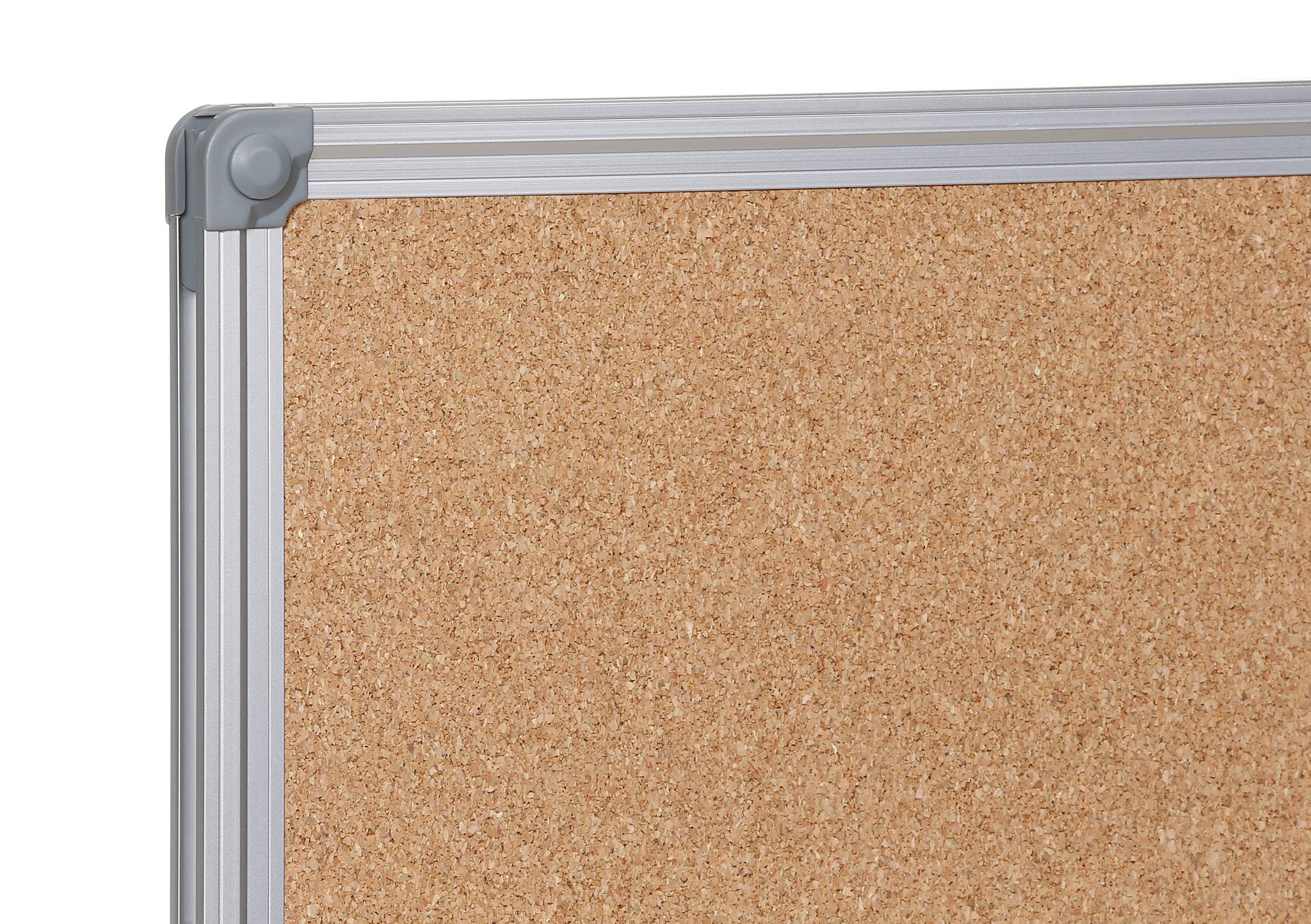 Cork Board 45 x 60 cm Alurahmen Naturkork Retail-Verpackung