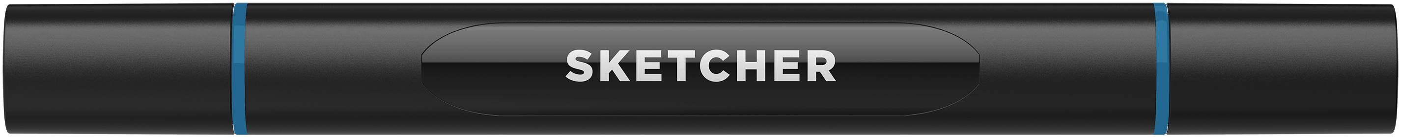 Twinmarker Sketcher brush+chisel B 285 jeansblau