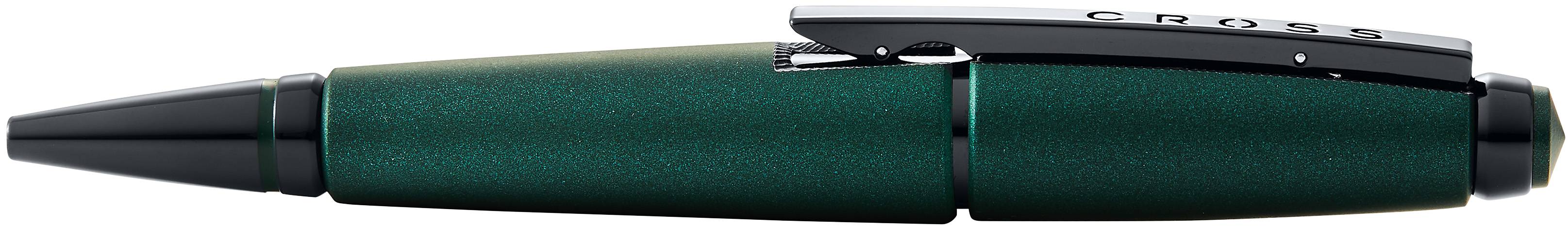 Rollerball Cross Edge Mattgrün in Geschenkbox