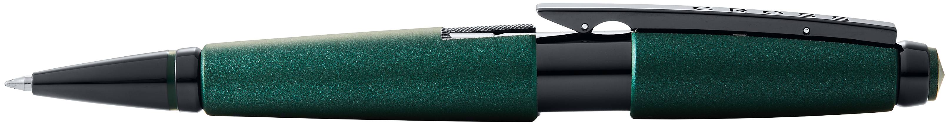 Rollerball Cross Edge Mattgrün in Geschenkbox