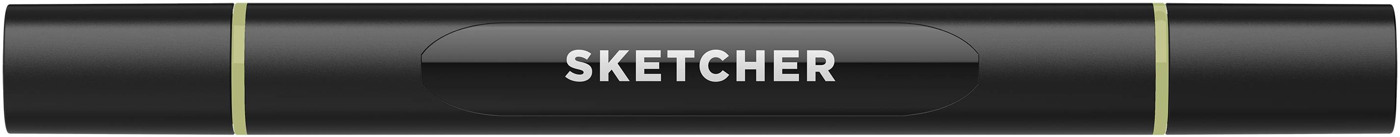 Twinmarker Sketcher brush+chisel K 405 hanf