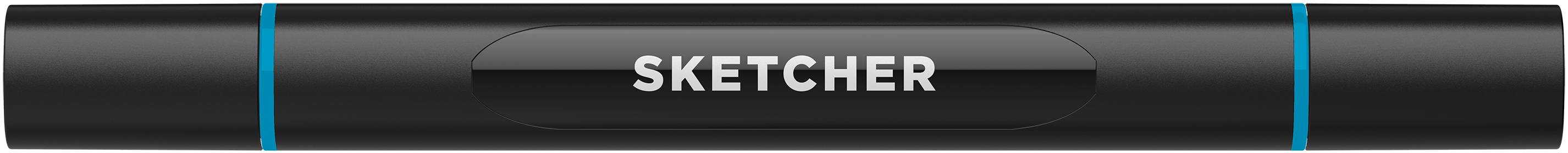 Twinmarker Sketcher brush+chisel B 265 himmelblau