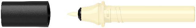 Cartridge Sketcher round, Y 010 creme
