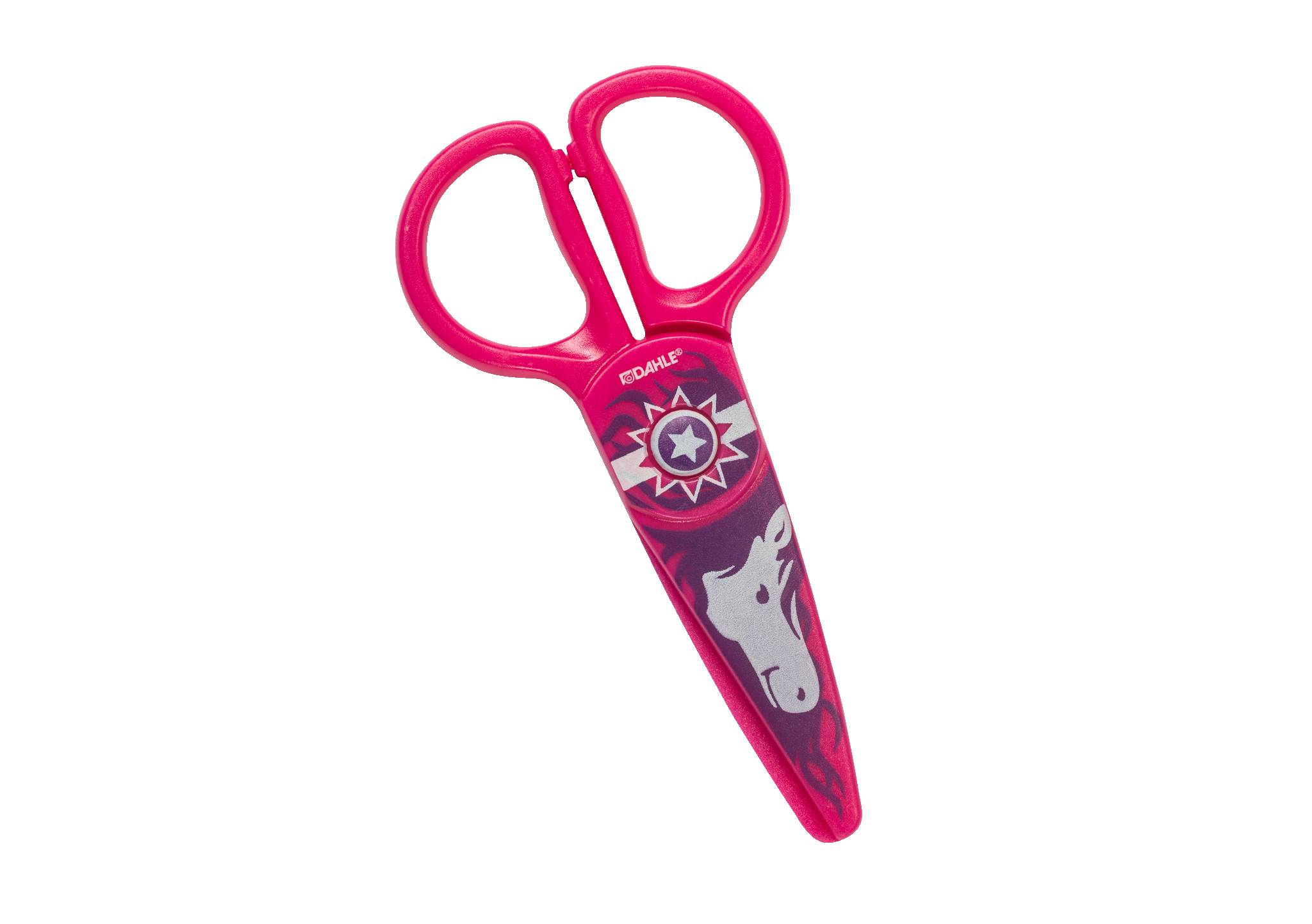 Sicherheits-Kinderschere 5 Zoll 12cm pink, Kunststoffschneidblätter