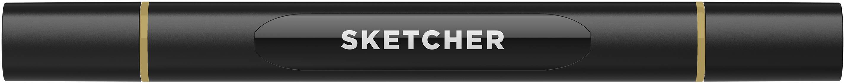 Twinmarker Sketcher brush+chisel K 425 khaki