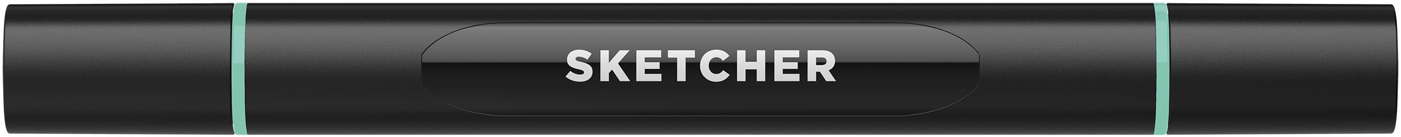 Twinmarker Sketcher brush+chisel GB305 lagunenblau hell