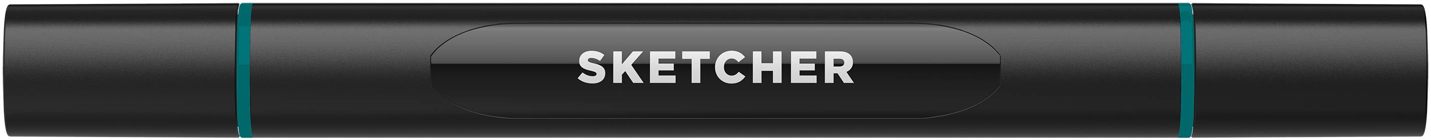 Twinmarker Sketcher brush+chisel GB310 lagunenblau