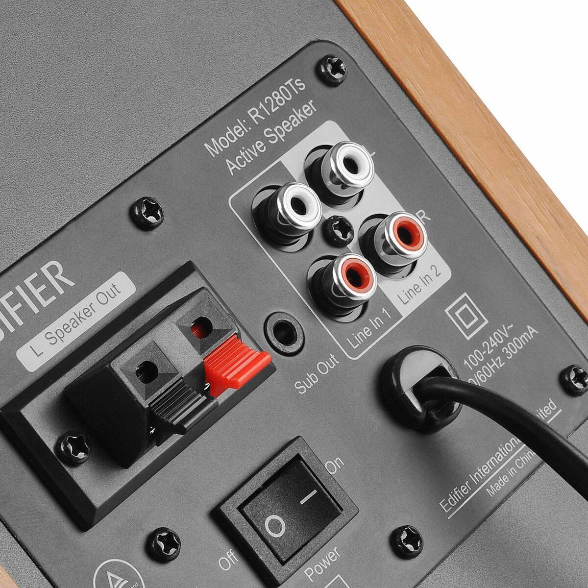 Edifier Studio R1280Ts 2.0 holz/silber retail