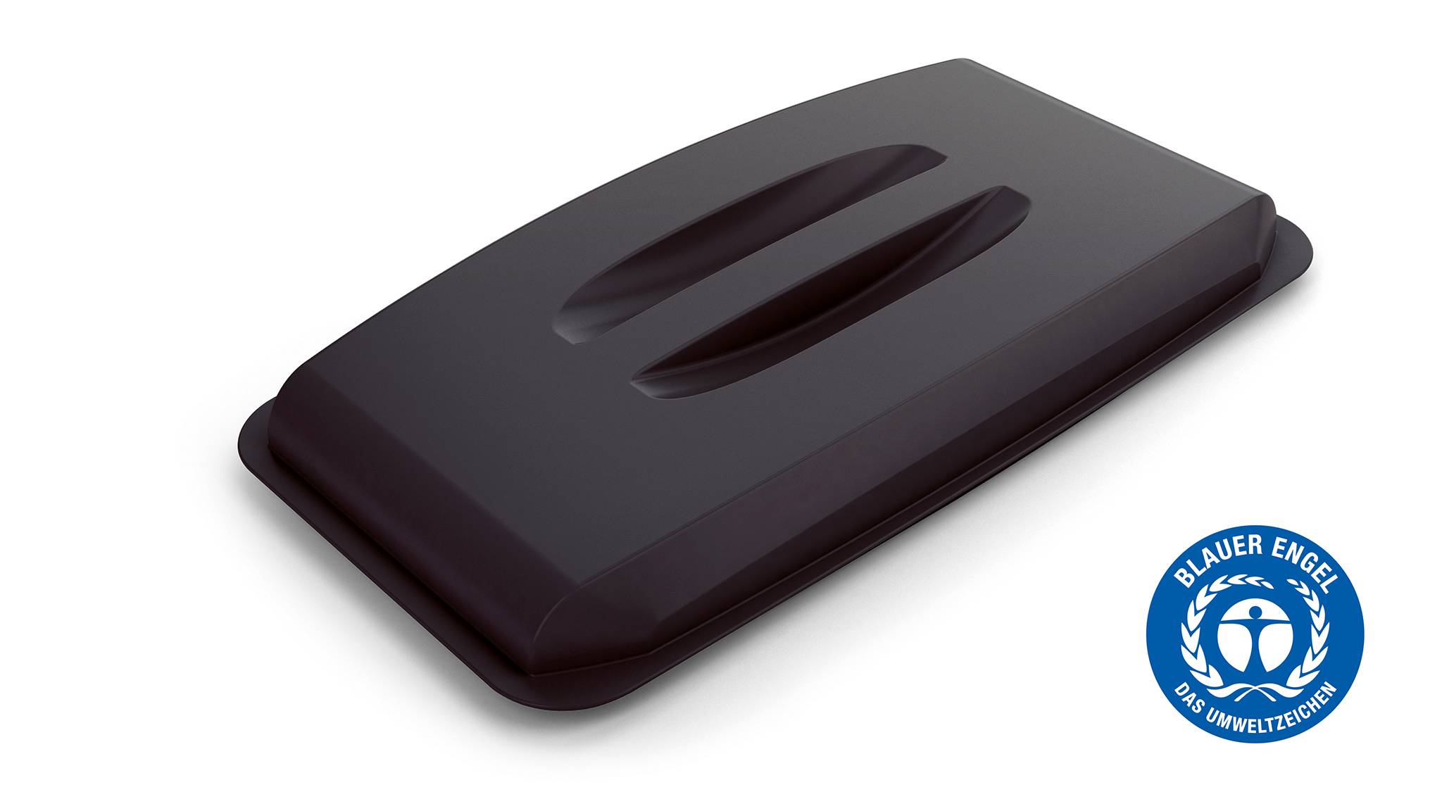 Durable DURABIN ECO 1800504221 Deckel Kunststoff (B x H x T) 520 x 295 x 275mm Schwarz 1St.