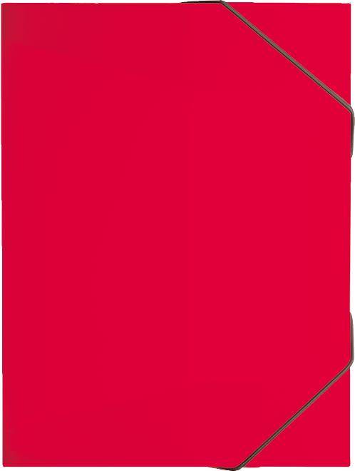 Brunnen FACT!pp, Envelope folder, A4, Polypropylen (PP), Rot, Gummiband, 1 Stück(e)