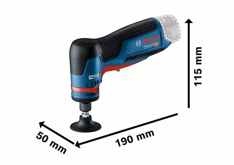 Bosch Professional GWG 12V-50 S solo 06013A7000 Geradschleifer 240W 50mm