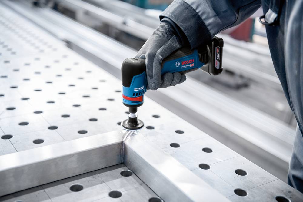 Bosch Professional GWG 12V-50 S solo 06013A7000 Geradschleifer 240W 50mm