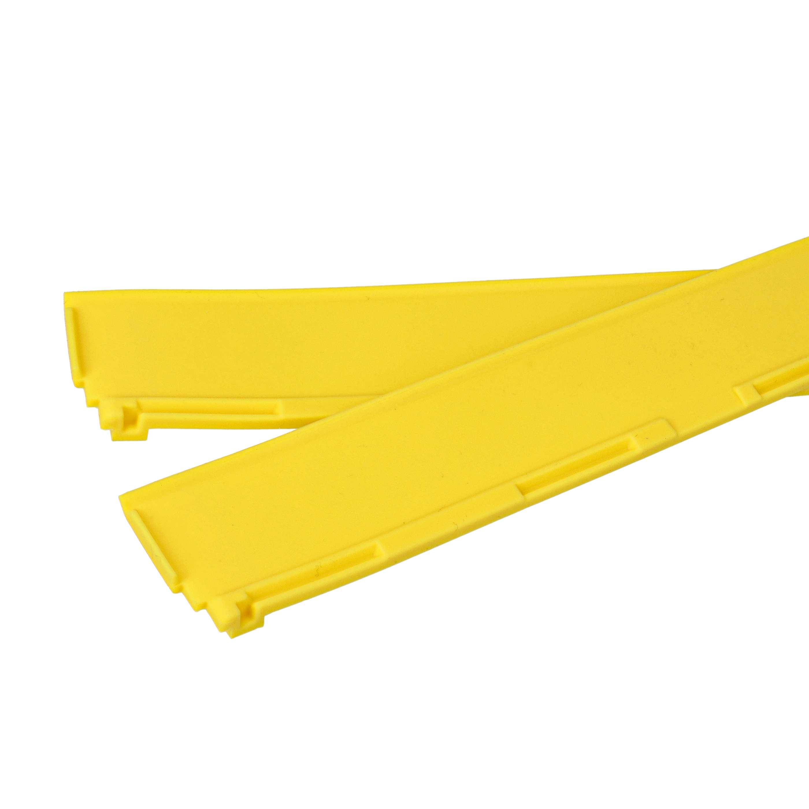 vhbw 2x Gummilippen kompatibel mit Kärcher WV 7 Signature Line Fensterreiniger, Fenstersauger - 28 cm lang