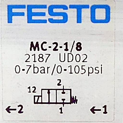 FESTO Magnetventil 2187 (MC-2-1/8)