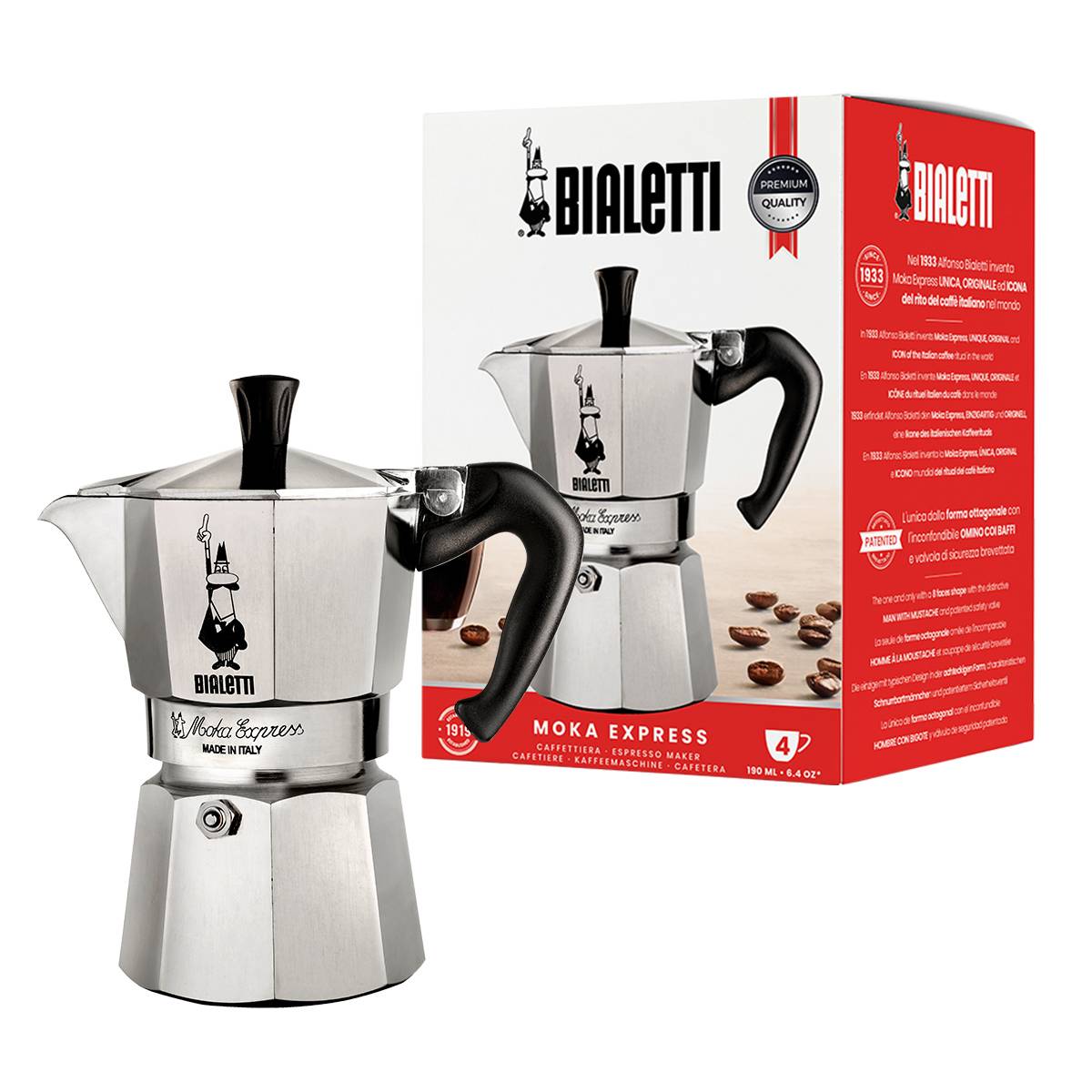 Bialetti Moka Express Home & Living Haushaltskleingeräte Kaffeemaschinen