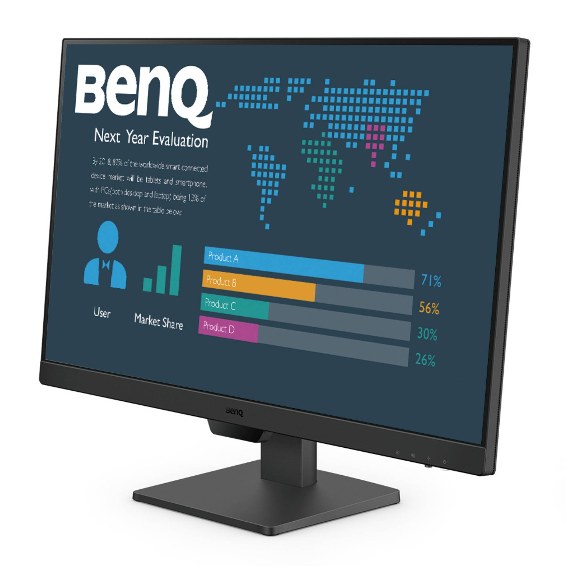BenQ BL2790 LCD-Monitor EEK E (A - G) 68.6 cm (27 Zoll) 1920 x 1080 Pixel 16:9 5 ms DisplayPort, HDMI®, Kopfhörer (3.5 mm Klinke) IPS LCD