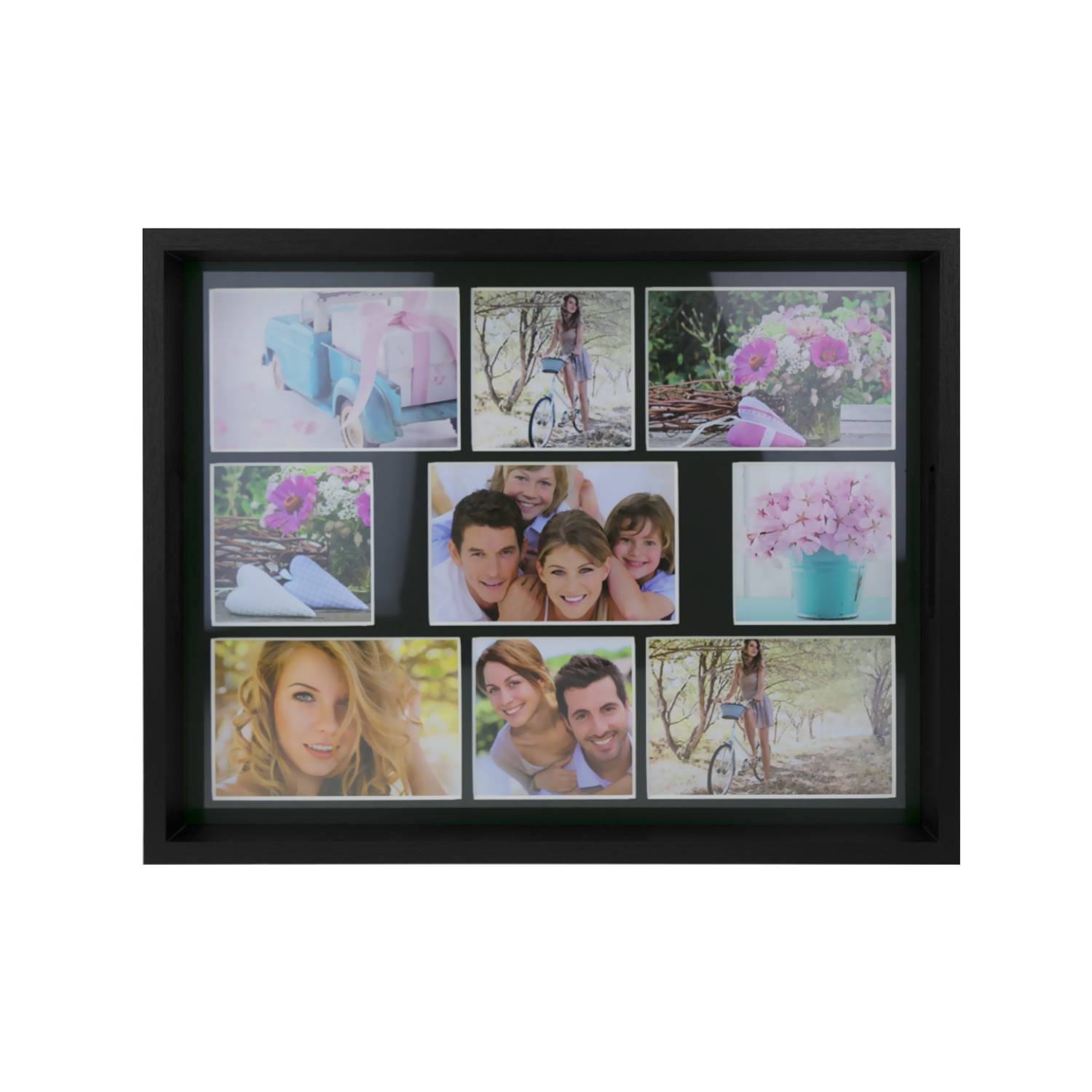 ZEP W002 Bilder Wechselrahmen Papierformat: 10 x 15cm Schwarz