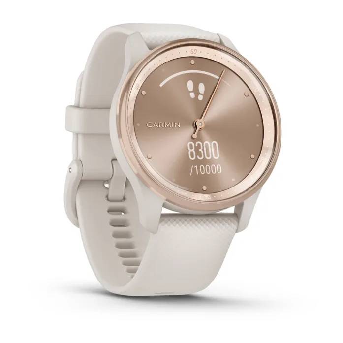Garmin vívomove Trend - 40 mm - Ivory - intelligente Uhr mit Band