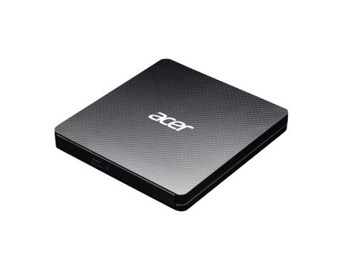 Acer Portable DVD Writer AXD001 - Schwarz - Slot-In Laufwerk - Laptop - DVD±RW - USB 3.2 Gen 1 (3.1 Gen 1