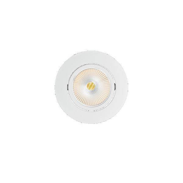 LED-Deckeneinbaustrahler 5068 ECO Flat weiss-matt 6W SCCT 38°