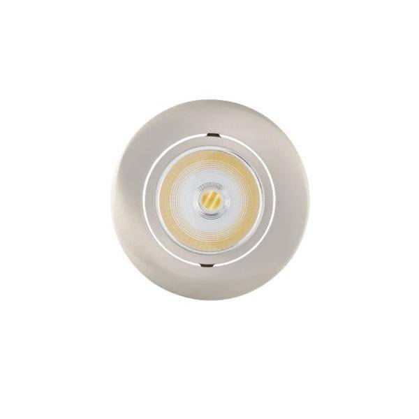 LED-Deckeneinbaustrahler LB25 5068 ECO Flat nickel-geb. 6W SCCT