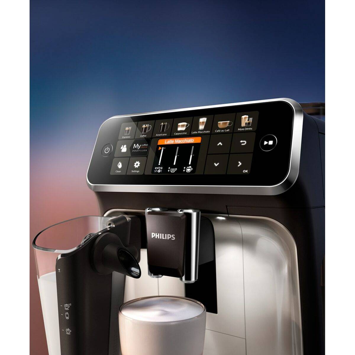 Philips 5400 series EP5447 - Automatische Kaffeemaschine mit Milchaufschäumer