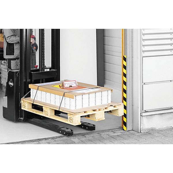 Durable S32R, Kunststoff, Schwarz, Gelb, Abgerundet, 1000 mm, China