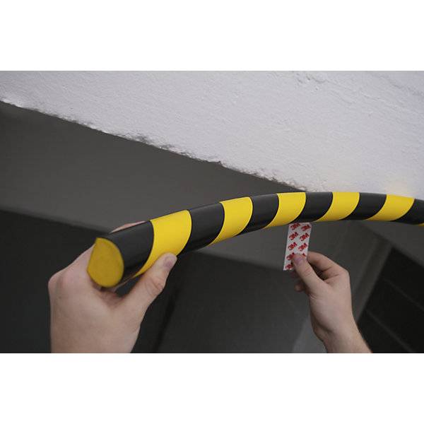 Durable S32R, Kunststoff, Schwarz, Gelb, Abgerundet, 1000 mm, China
