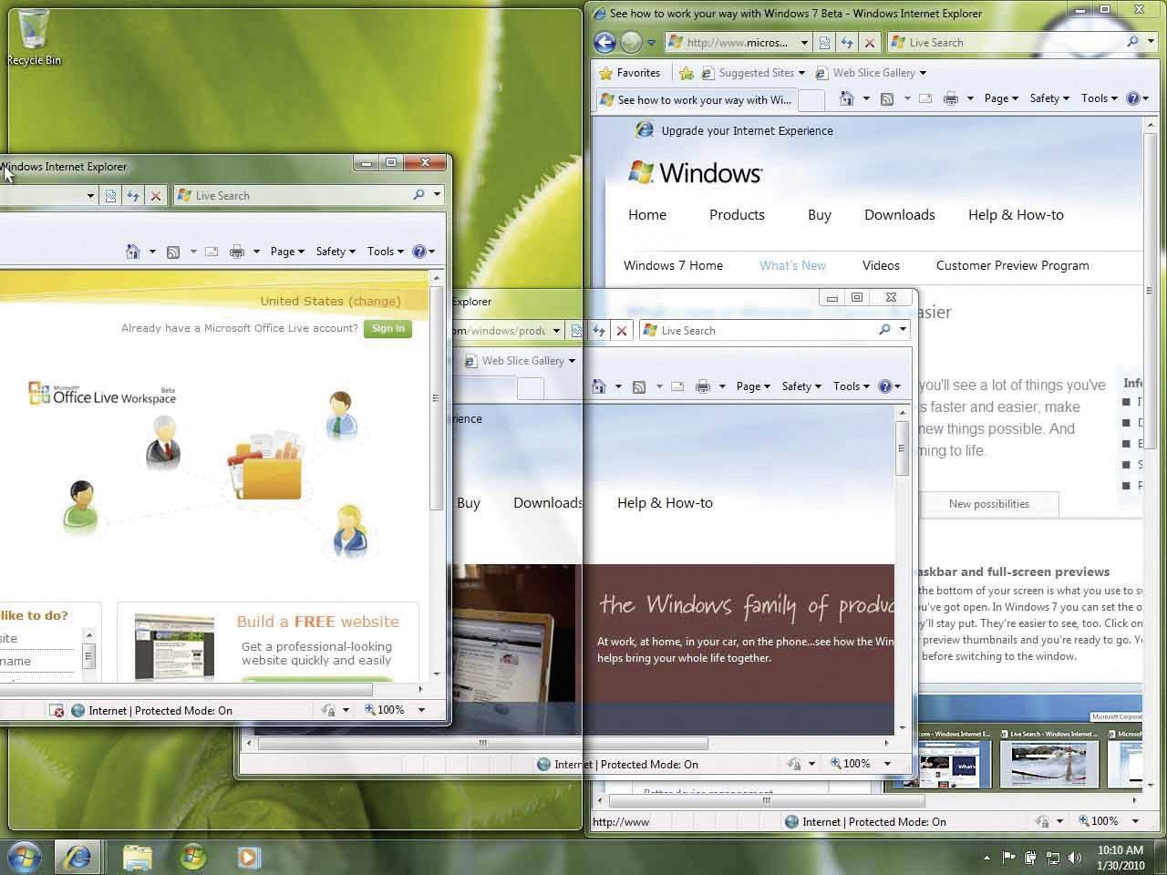 Microsoft Windows® 7 Professional 64 Bit OEM inkl. Service Pack 1 Vollversion, 1 Lizenz Windows Betriebssystem