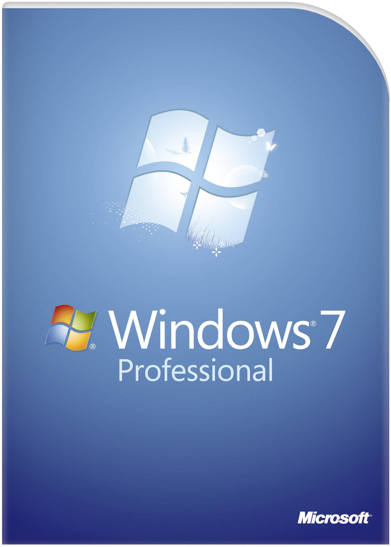 Microsoft Windows® 7 Professional 64 Bit OEM inkl. Service Pack 1 Vollversion, 1 Lizenz Windows Betriebssystem