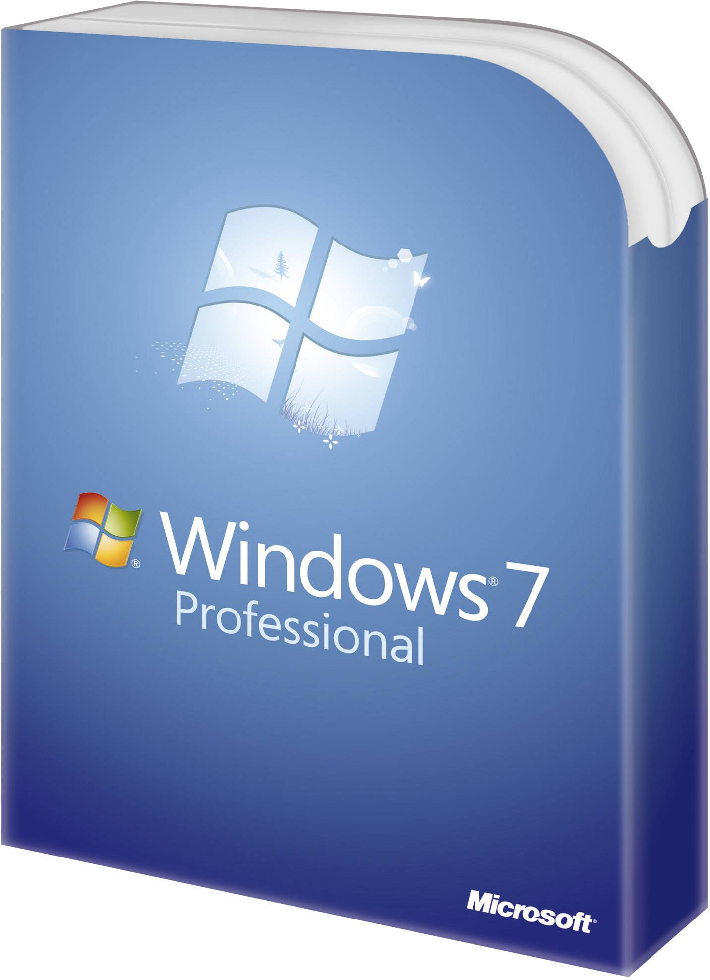Microsoft Windows® 7 Professional 64 Bit OEM inkl. Service Pack 1 Vollversion, 1 Lizenz Windows Betriebssystem