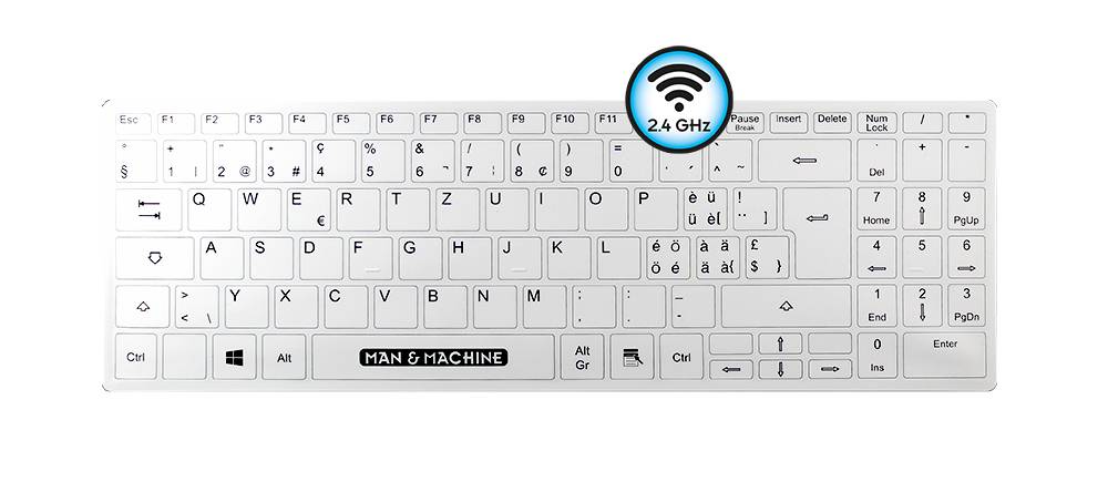 Man-Machine Man &amp; Machine Its Cool Flat - Tastatur - kabellos