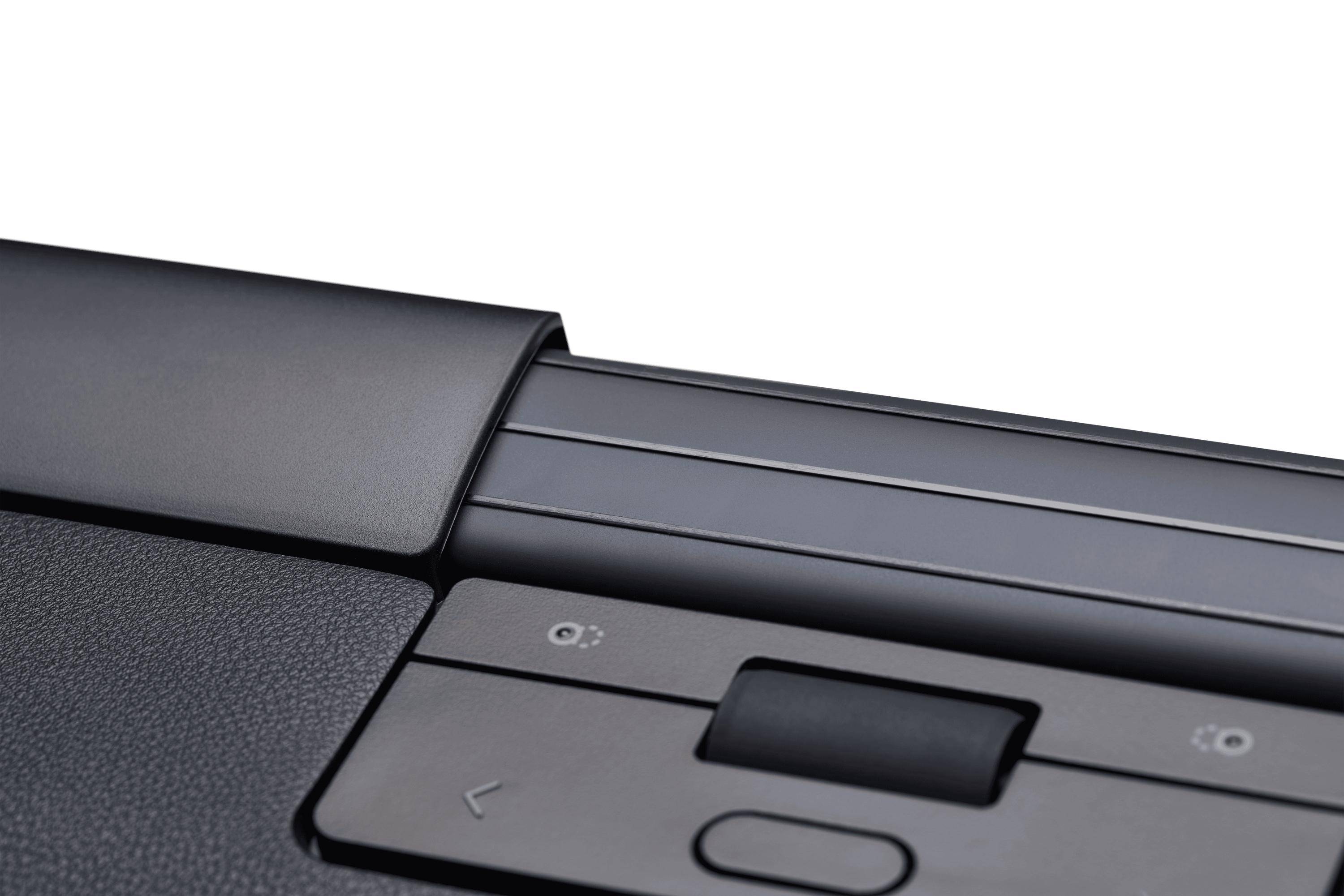 Contour SliderMouse Pro - Zentrale Maus - mit verlängerter Armauflage und veganem Leder