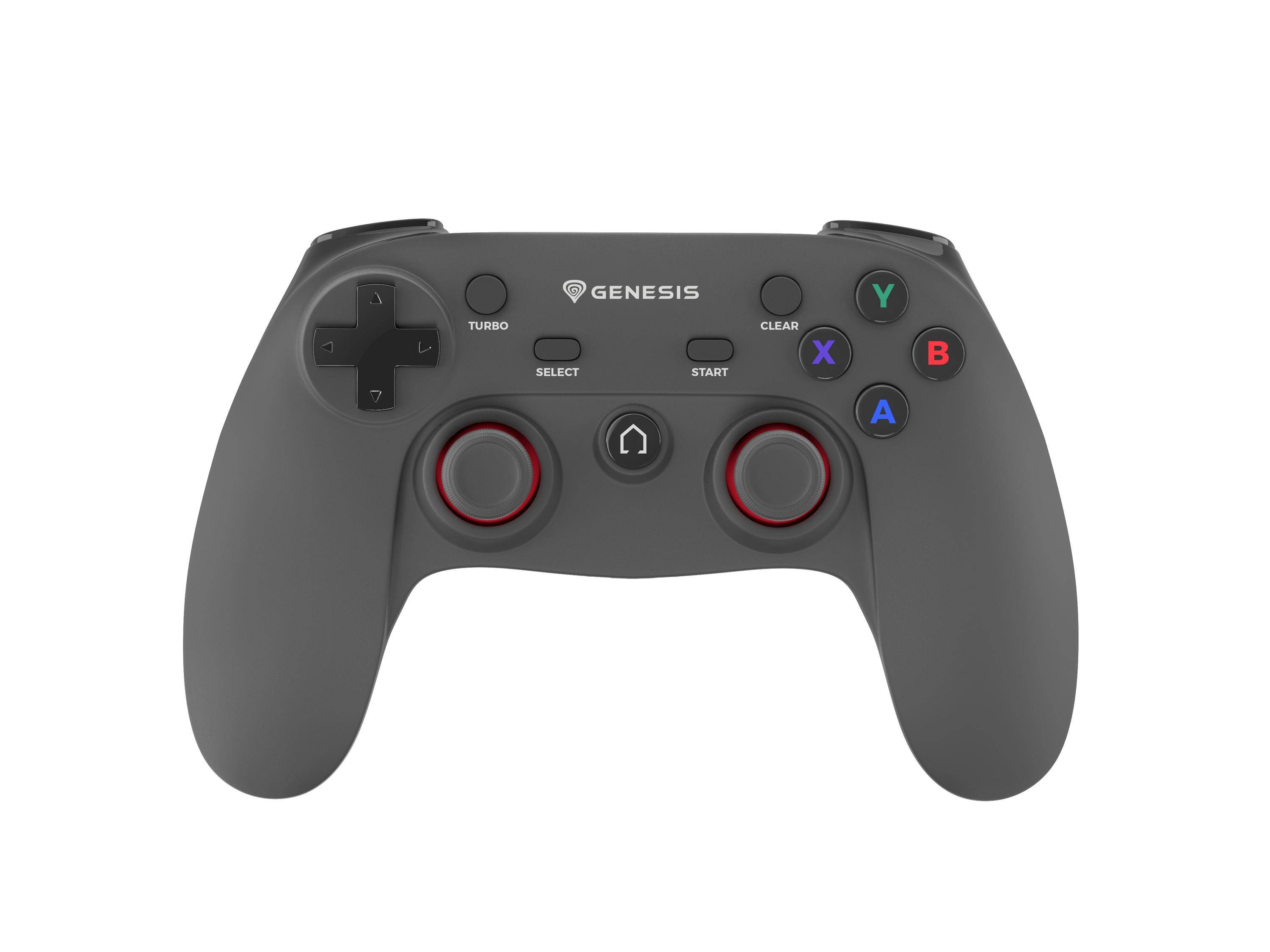 NATEC - GENESIS PV65 - Gamepad - PC,Playstation 3 - Kabellos - 10 m - Schwarz - Box