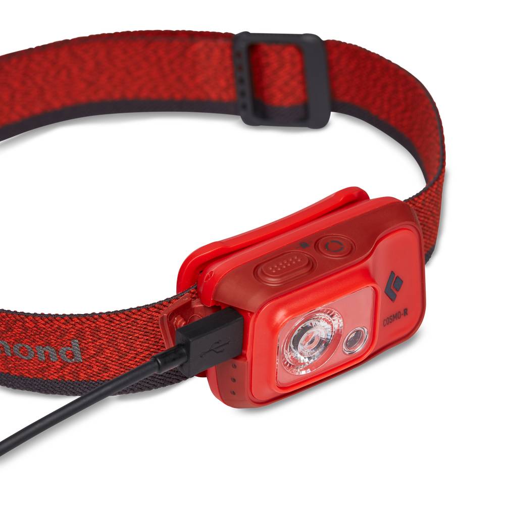 Black Diamond Cosmo 350-R, Stirnband-Taschenlampe, Rot, 1 m, IP67, 350 lm, 10 m