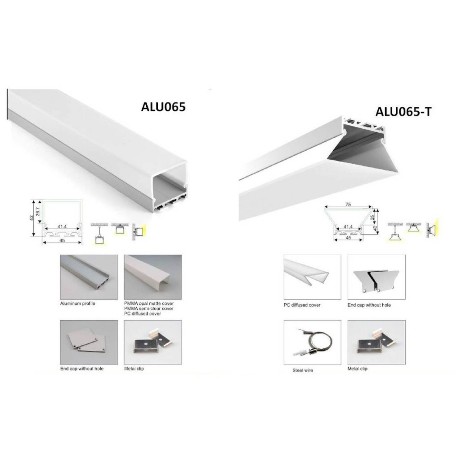 Synergy 21 ALU065 - Profil - Aluminium - 1 kg - 1 Stück(e)
