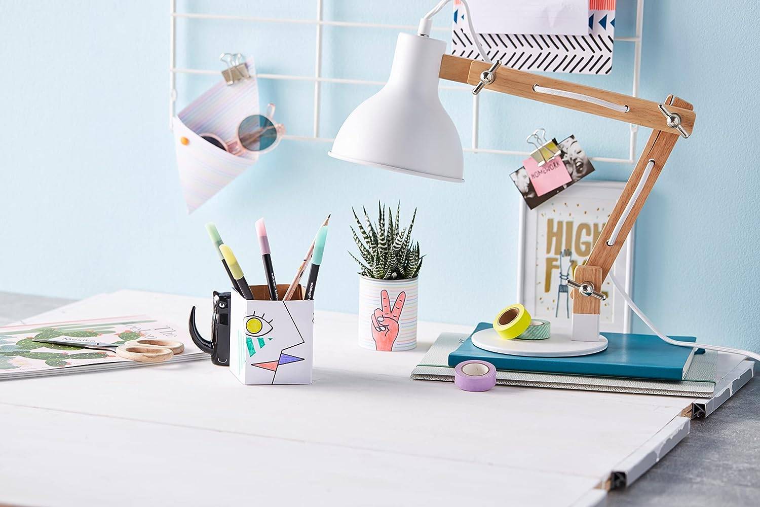 1200 Fasermaler Bibi & Tina - 1 mm 6er Etui sortiert Kunststoffetui.