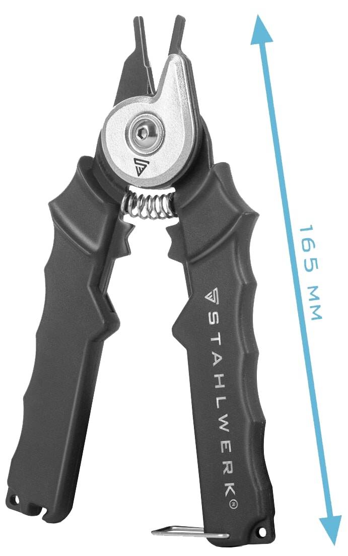 STAHLWERK Düsenzange MIG MAG 15-18 mm 4 in 1 Spezialzange Schweißzange Zange