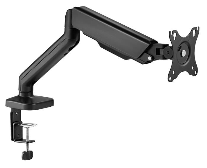 LogiLink Monitorhalterung, 17–32", Stahl, Gasdruckfeder, schwarz