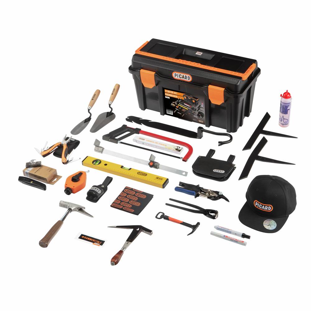 PICARD Starter Set Dachdecker im Kunststoffkoffer 27-teilig Nr. 70020-010