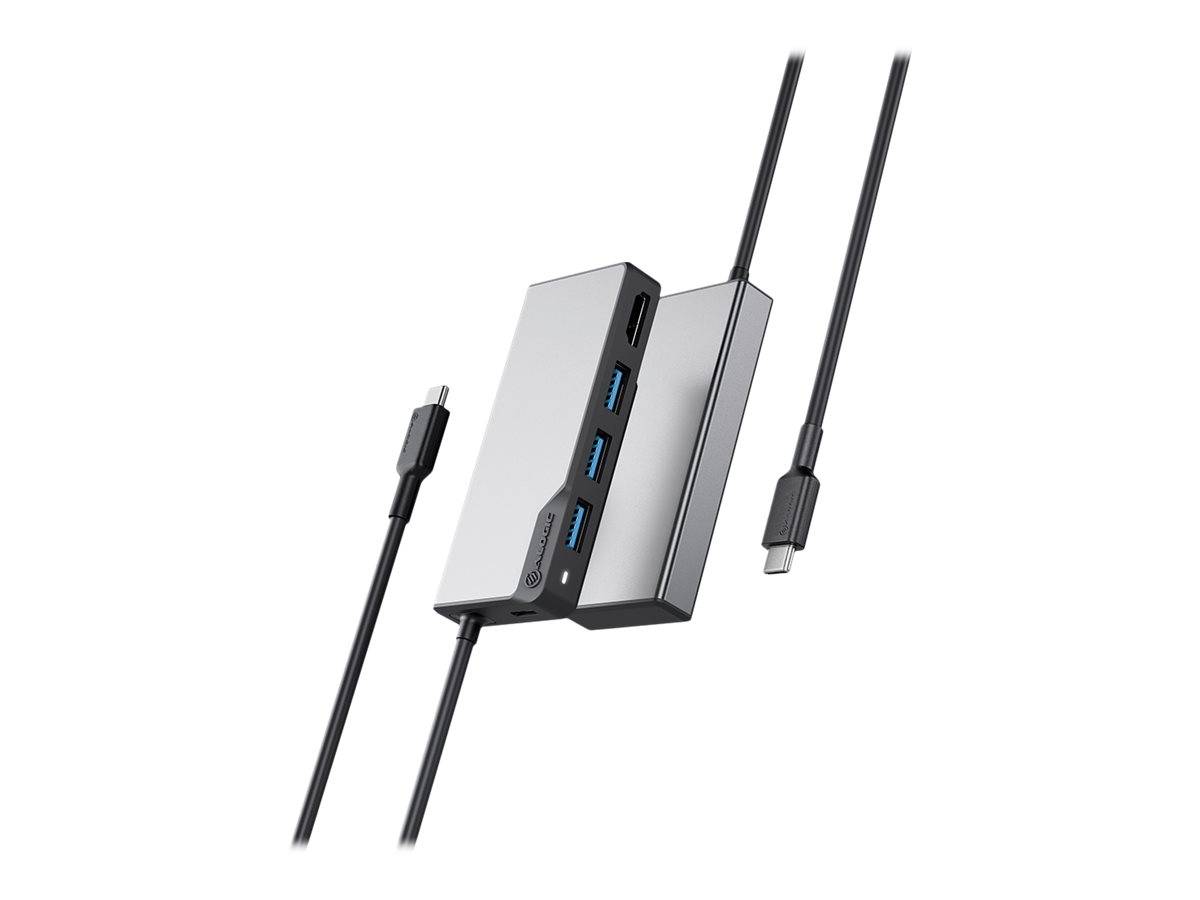 Alogic USB-C Fusion CORE 5-in-1 Hub V2 - Dockingstation