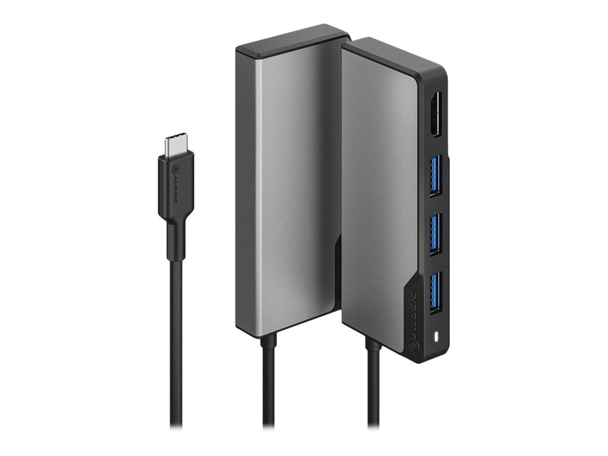 Alogic USB-C Fusion CORE 5-in-1 Hub V2 - Dockingstation
