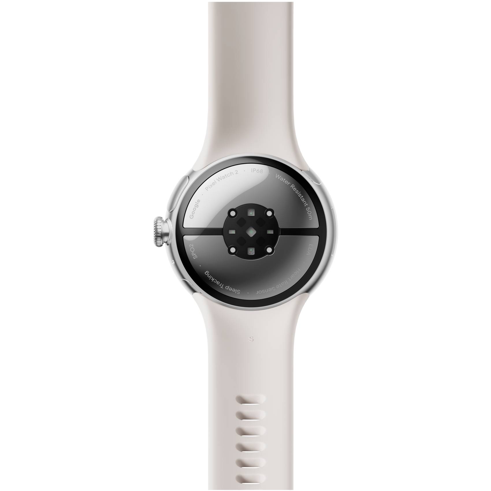 Google Pixel Watch 2 - Aluminium silber poliert