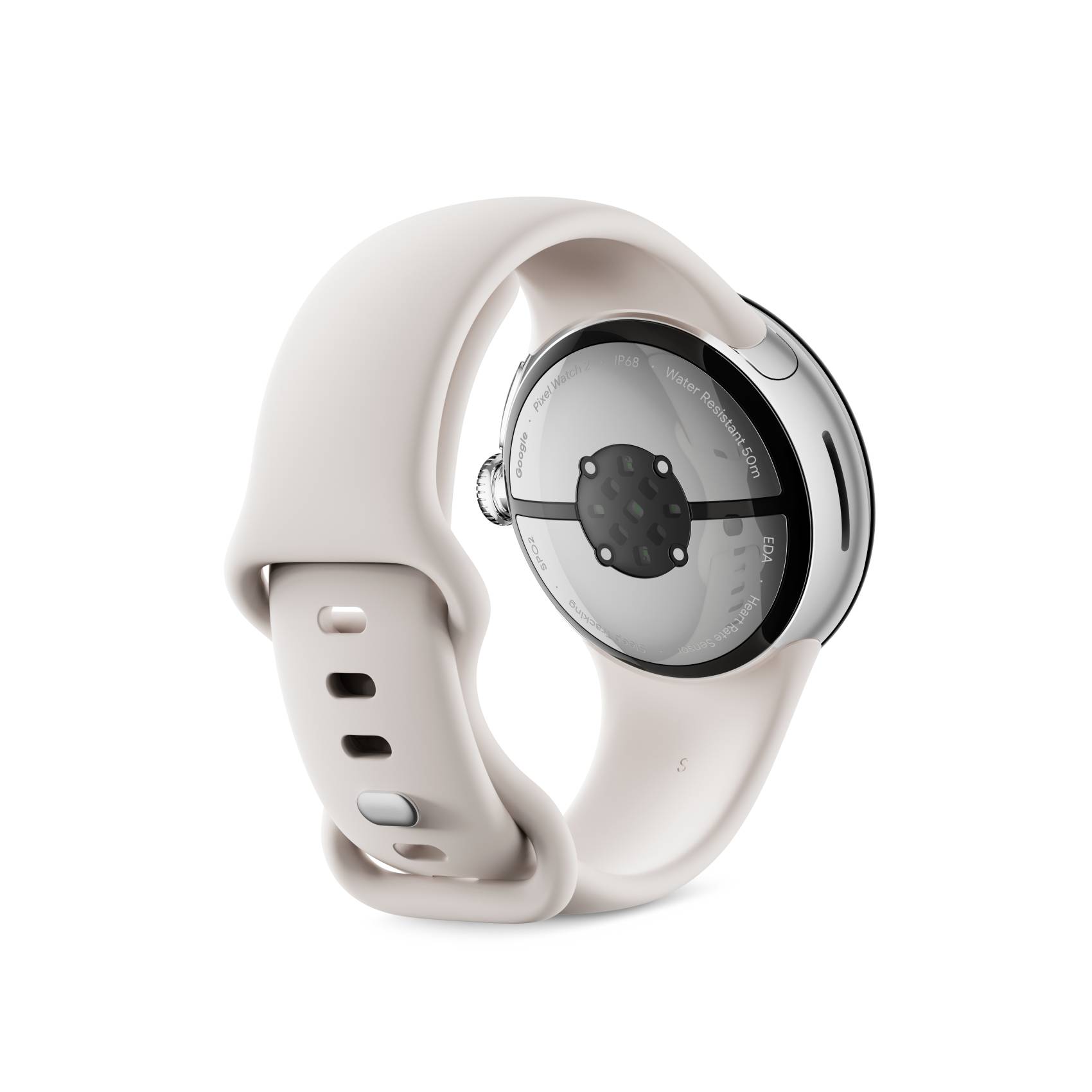 Google Pixel Watch 2 - Aluminium silber poliert