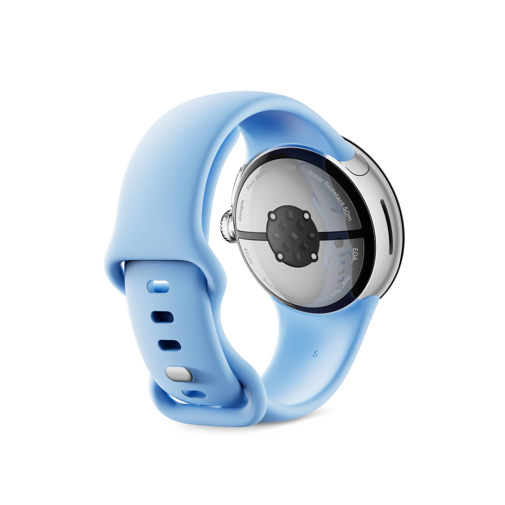 Google Pixel Watch 2 - Aluminium silber poliert