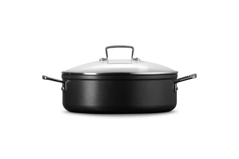 Le Creuset 51113280010500 Kochtopf 5,4 l Rund Schwarz