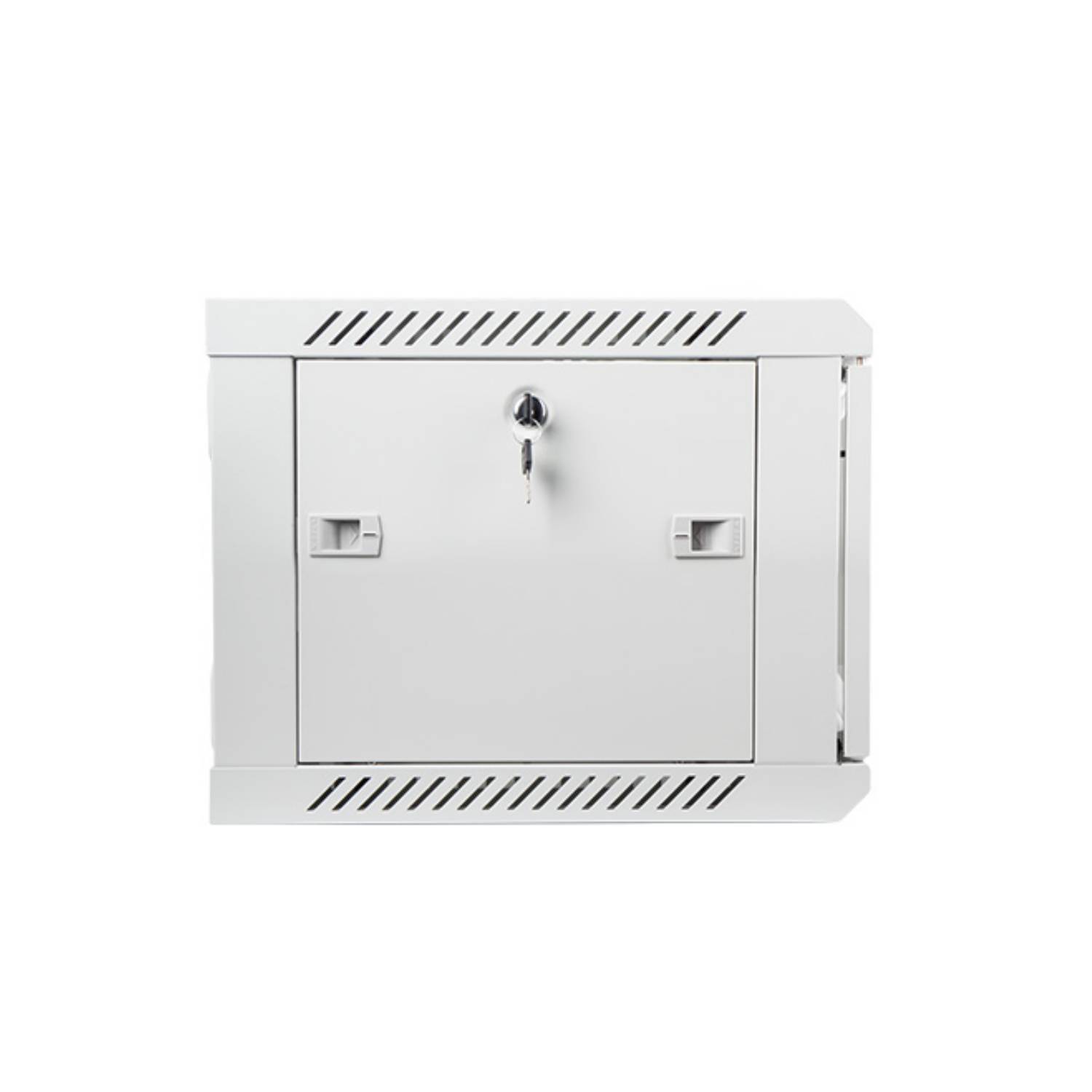 Lanberg WF01-6406-10S, Wandmontiertes Regal, 6U, 60 kg, Grau